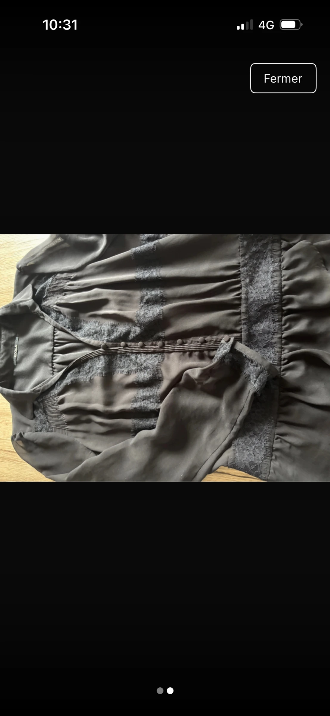 Black Kookai lace dress – photo 2